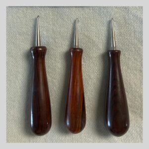 Cocobolo Handle Short Palm Tapered Shank Hook